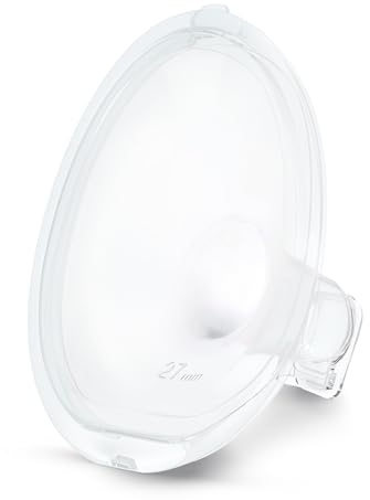 Medela Protezioni per il seno a mani libere, 27 mm, per l'uso con coppe di raccolta a mani libere, 2 pezzi