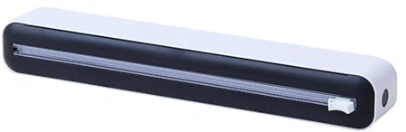 ARVALOLET Plastic Wrap Dispenser with Slide Cutter Magnetic Refillable Wrap Dispenser Food Cling Film Wrap Dispenser for Food Packaging in Restaurant for Cling Wrap Food Dispenser Through