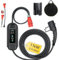 Generic Mobile Wallbox 11kW mit Schuko Adapter auf CEE 16A Stecker Rot, 5 Meter Typ2 Ladekabel, Display, Regelbar 8/10/13/16 A, für alle E-Autos und PHEV mit Tasche & Wandhalterung