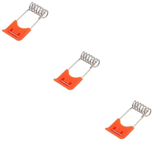 OSALADI 90 Stk Spotlight-Federclip Zubehör für LED-Plattenfedern Frühling festen Ring Deckenlampe Scheinwerfer mit festem Kreisfederclip Federclip für Deckenleuchte Federbügel Rohrschelle