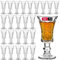 JAIEF Vasos de jerez de 45 ml, vidrio sin plomo, vasos de chupito transparentes de base pesada (juego de 24)
