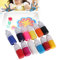 Marmorfarbe, Hochwertige Gießfarbe, Wasserfarben-Set, Starke Fließfähigkeit für Schüler und Anfänger (A5-Maltablett, 12 Farben, Geschenkbox)