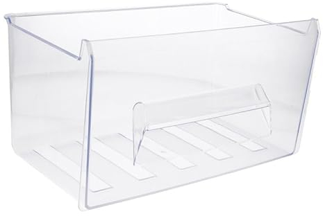 LUTH Premium Profi Parts Cajón de verduras inferior compatible con Candy 49028051 para frigorífico