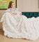ORINOVA Kuscheldecke Flauschig Bubble Decke 150x200 cm Beige Sofadecke Plüschdecken Kunstfell Felldecke Kuschelig Warme Decke Wohndecke Fleecedecke Bett