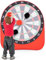 GOPLUS Riesige Dartscheibe, Fußball Dartboard mit Zielscheibe, 4 Kickbällen und Tragetasche, Selbstklebende Dartscheibe zum Kicken/Werfen, Dartbrettspiel für Indoor Outdoor (Rot)