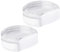 2PCS Türstopper Boden Selbstklebend, Transparente Türpuffer für alle Hartböden, Hochwertige Türstopper Boden Kleben, Tür Stopper Boden, Schützt Wand und Möbel, Einfache Montage ohne Bohren