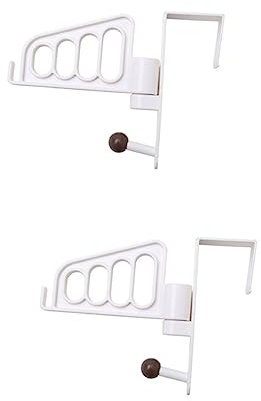 TOPBATHY 3pcs Door Hooks Hangers for Clothes Home Hanger Hook Space-Saving Easy Install Design