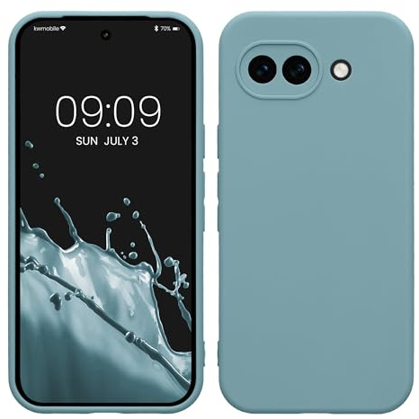 kwmobile Handyhülle für Google Pixel 10a Hülle - weiches Handy Silikon Case - Schutzhülle Cover - Antique Stone