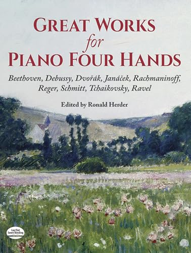 Great Works For Piano Four Hands (Dover Classical Piano Music: Four Hands)