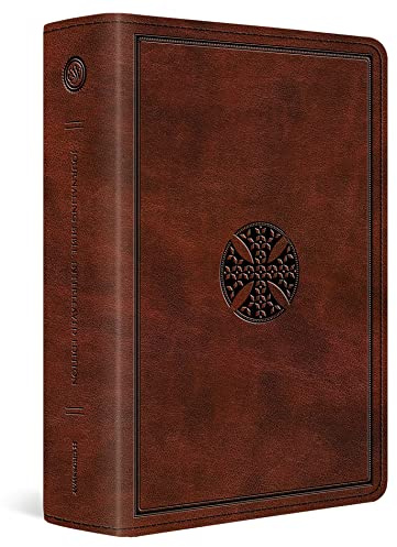 ESV Journaling Bible, Interleaved Edition (TruTone, Mahogany, Mosaic Cross Design): English Standard Version, Journaling Bible, Trutone, Mahogany, Mosaic Cross Design