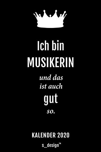Kalender 2020 für Musiker / Musikerin: Wochenplaner / Tagebuch / Journal für das ganze Jahr: Platz für Notizen, Planung / Planungen / Planer, Erinnerungen und Sprüche