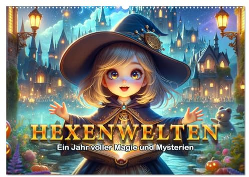 Hexenwelten: Ein Jahr voller Magie und Mysterien (Wandkalender 2026 DIN A2 quer), CALVENDO Monatskalender: Ein magisches Jahr voller Wunder. (CALVENDO Spass)