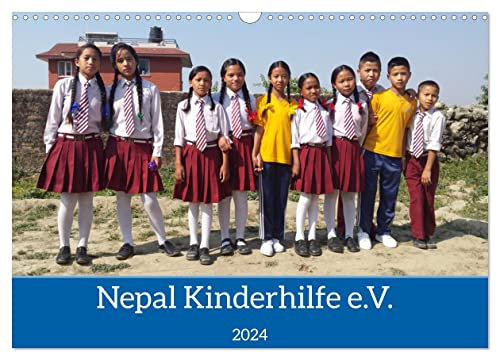 Kalender der Nepal Kinderhilfe e.V. (Wandkalender 2024 DIN A3 quer), CALVENDO Monatskalender: Nepals Kinder - Zukunft durch Bildung (CALVENDO Menschen)