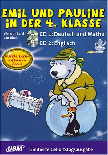 Emil und Pauline in der 4. Klasse: Deutsch, Mathe und Englisch: Deutsch und Mathe; Englisch. Für Windows 95/98/Me/NT4/2000/XP oder Mac OS