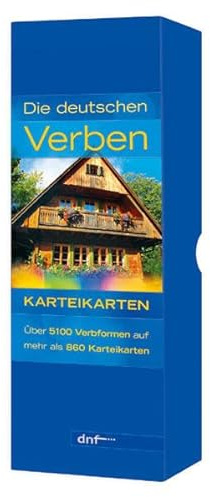 Karteikarten Die deutschen Verben: 5100 Verbformen