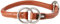 Kerbl Pet Rundleder-Halsband Roma mit Stopper 50cm, 8mm, cognac