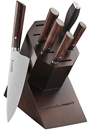 Kramer by ZWILLING Meiji - Ceppo portacoltelli, 7 pezzi