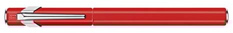 Caran d'Ache Füllfederhalter 849 Rot matt M, 1 Stück (1er Pack)