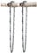 SECURA 2 Sägeketten kompatibel mit Florabest FKS 2200/9 Motorsäge mit 25cm 3/8LP 40TG 1,3mm