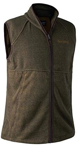 Deerhunter Wingshooter Fleece-Weste, Graphitgrün