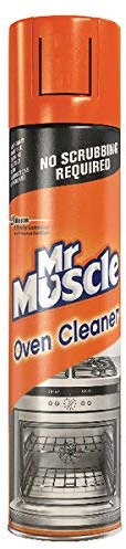 9 x Mr Muscle Oven Cleaner 300ml spray Grill BBQ Grease grime