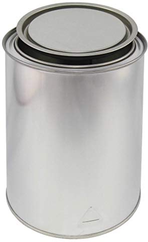 LudwigLacke Lackdosen 5 Leere 0,5 Liter Lackdosen mit Deckel Autolack Basteln Farbe