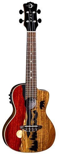 Luna Guitars Vista Bear (UKEVISTABEARC) Konzert-Ukulele mit 4 Saiten