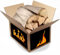 Buchenholz Brennholz Buche ohne Rinde Kaminholz 50 Kg Feuerholz für Grill Kaminofen