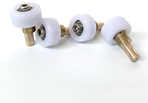 JIMINISO 8 Stück DIY 40W 50W 60W CO2 Laser Nylon Gummi Stempel Graviermaschine Stempel Graveur K40 Teil Kopf Schiene Rad Rollen