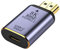 chenyang CY USB-C Type C femelle entrée source vers HDMI 2.1 sortie mâle HDTV adaptateur 8K @ 60Hz 4K @ 120Hz pour tablette, téléphone et ordinateur portable