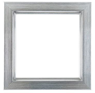 ElekTek Decorative Switch Surround Frame Cover Finger Plate Rivoli Silver Grained