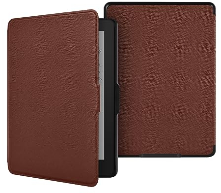 Zcooooool Rutschfest Hülle für 6 Kindle Paperwhite (7th/6th/5th Gen - 2015/2013/2012 Released Model: DP75SDI or EY21) PU Hülle Paperwhite Cover