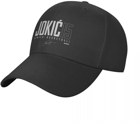 Basecap Nikola Jokic Elite Signatures Baseball Cap Sport Caps Streetwear Designer Hut Boy Cap Damen