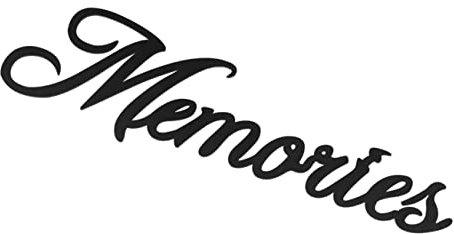 Veemoon Holz Wanddeko Englisches Alphabet Wandaufkleber Einzigartige DIY Ornamente für Wohnraum und Büro Schwarz Kreative Wanddekoration für Wohngefühl