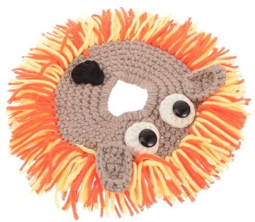Gestrickte Dekoration Kameraobjektiv für Tiere Einheitsgröße aus Wollgarn | Entzückendes Foto Requisit, Dehnt Sich Passend für Objektive, Sitzt Sicher und Leicht