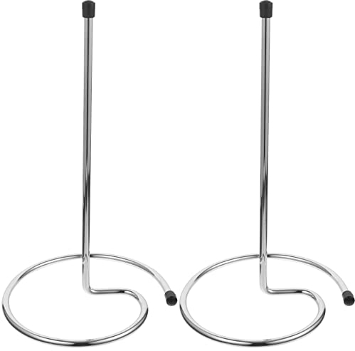 2pcs Wine Decanter Drying Stand Carafe Holder Multifunction Bottle Cup Dryer Drain Rack Shelf for Home Restaurant Bar