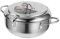 MAGICLULU Serie De Ollas para Freír Japonesas Utensilios De Cocina para Estufa Tapa De Olla para Freír con Kit De Freidora Portátil Sartén De Metal