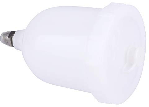 600ml Spray Gun Pot Feed Plastic Paint Cup for D-evilbiss GTI/T-EKNA Pro Pri FLG
