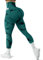 Litthing Leggings de Sport Tie Dye Tenue pour Femme Push Up Anti Cellulite Pantalon Taille Haute Slim Fit Butt Lift Pants Collant pour Yoga Running Gym