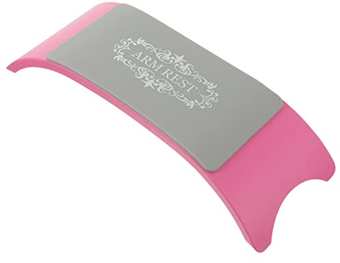 Healeved Nail Arm Rest Hand Cushion for Manicure Salon Ergonomic Wrist Hand Pillow Memory Pad Comfortable Arm Rest for Desk and Nail Art Accessories