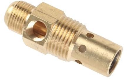 Générique Clapet anti-retour en laiton 1 pièce Clapet anti-retour à sens unique G1/2 Filetage de compression G1/8 Femelle Pièces pneumatiques for compresseur d'air