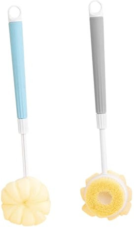 Beaupretty Elegante Spazzola Da Bagno Con Manico Estensibile Setole Morbide Per La Doccia