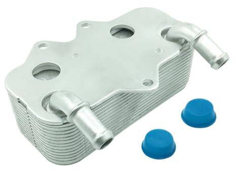 Hajus 1211111 Ölkühler Motoröl 5989070121 kompatibel mit Opel Astra G T98 F70 Signum Z03 Sintra APV Vectra B J96 Vectra C Z02 Zafira A T98 Saab 9-3 9-5 2.0L 2.2L Diesel 1996-2015