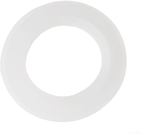 Ablaufdichtung, Waschbecken-Ablaufdichtung, Ersatzteile, Silikon-Dichtung für Ring für Waschbecken, Ablaufstopfen, obere und untere Unterlegscheiben (38 x 23,5 mm)