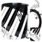 1PC Ceramic Coffee Mug 350ml Piano Novelty Coffee Mugs 3.7x3.2 Tea Coffee Milk Unique Coffee Mug for Music Players Lovers Gift for Women, Men, Friend