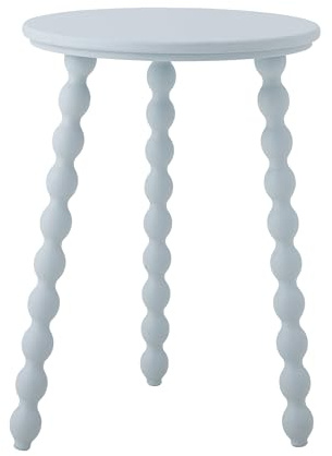 Bloomingville Salino Beistelltisch, Blau, Gummibaumholz, T41xH53,5 cm