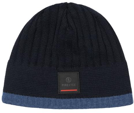 Bogner Fire + Ice Eastan - Herren Beanie, Farbe:Night Blue