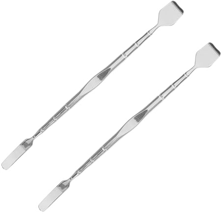BELLIFFY 2stücke Edelstahl Blackhead Extractor Gesichts-radierer Tool Mit Glatter Oberfläche Sicherer Mitesser Entferner Für Frauen Praktische Porenreinigung Komfortabler Griff