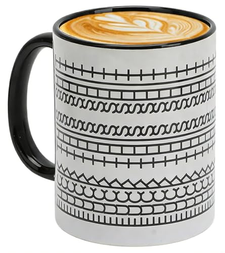 Tupinerq Taza con Mensaje Oculto, 350 ml Taza Café con Mensaje Oculto en Cerámica, Tazas de Cerámica Divertida para Oficina Y Amigos, Mejores Compañeros de Trabajo y Amigos(Negro)