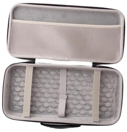 TWISAXC Hard 75 Keyboard Case Storage Bag Convenient Lightweight Hard Shell Portable Travel Carrying Ease Vacation Carrying Shell Lightweight Protective EVA